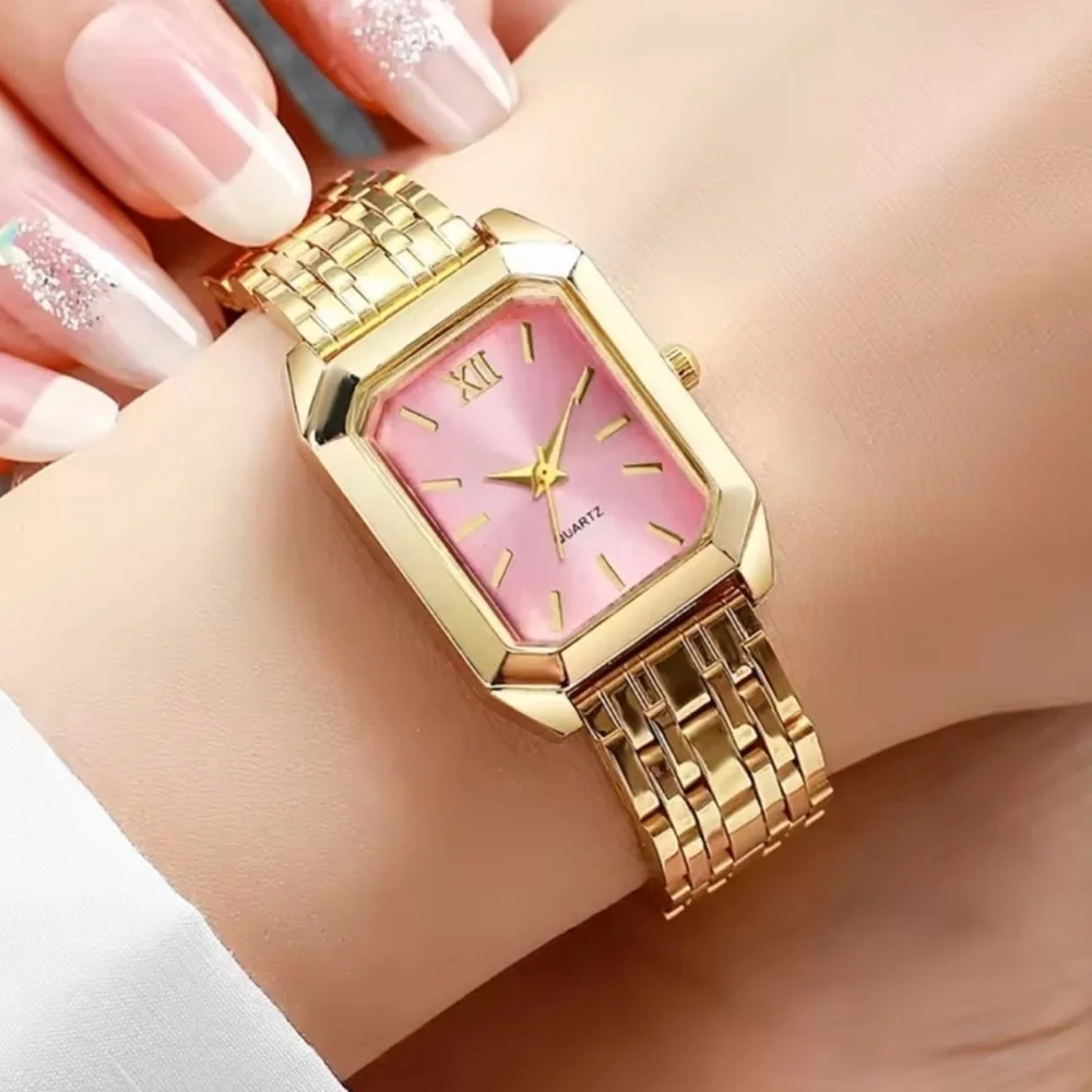 Classic Pink Gold Watch